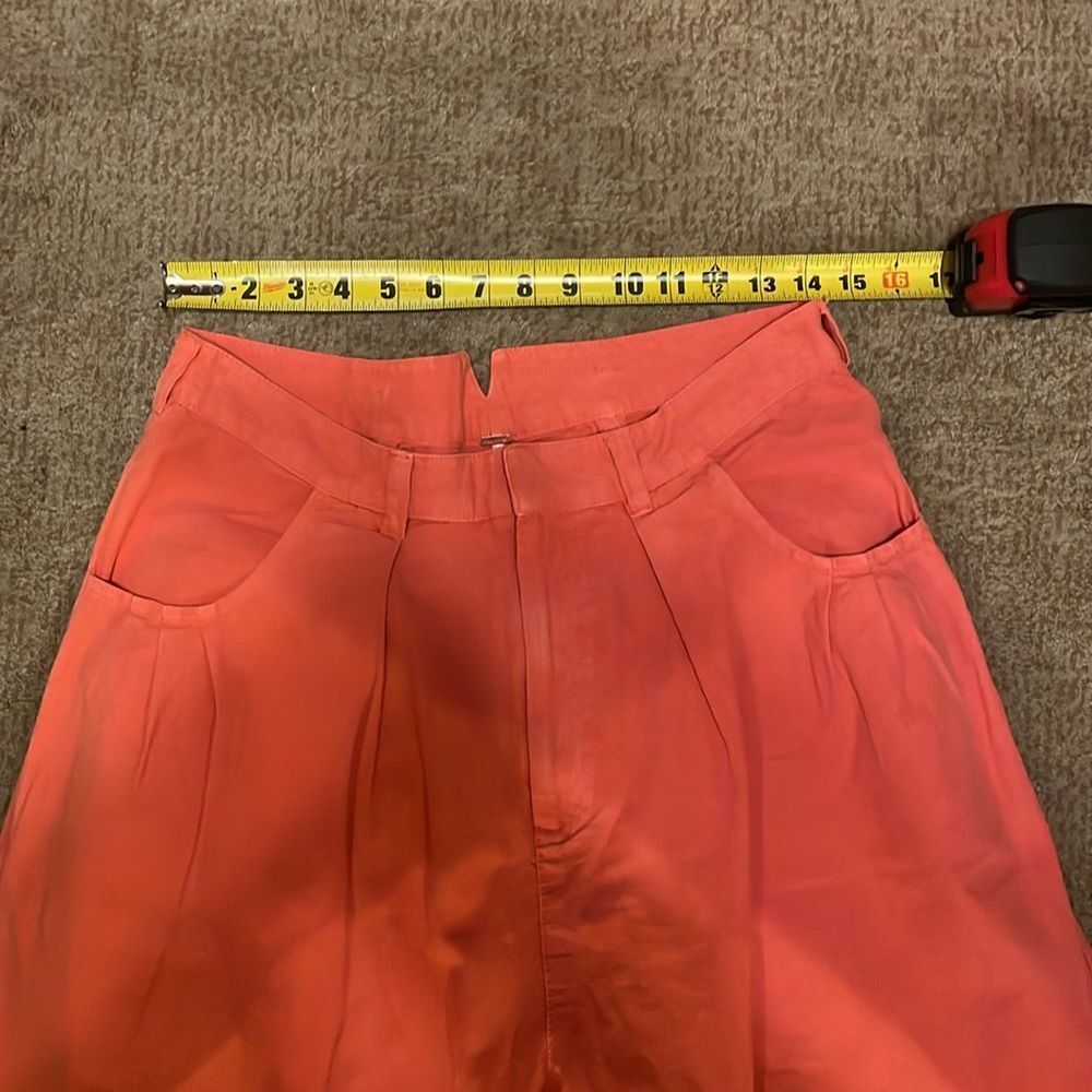 Free People Wide Leg Pants in Orange - Picture 12 of 15